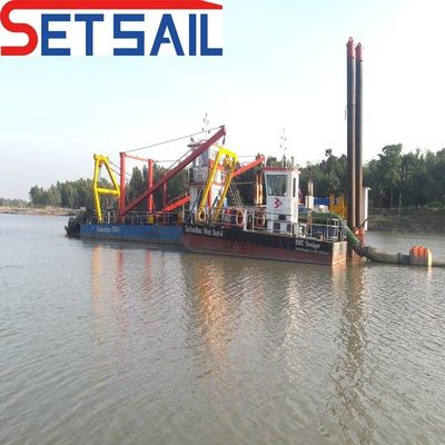 Pumpkopf 39-65m Hafen-Hydraulikschneider Saugbaggerungsanlage für Sand und Silde