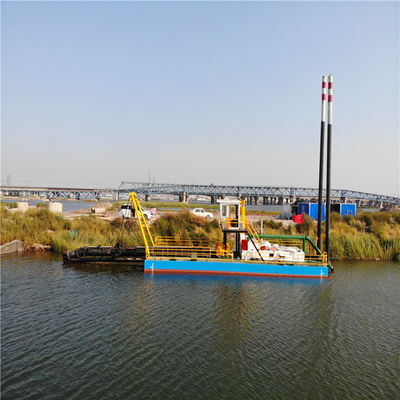 32 Zoll Cutter Saugbagger mit Cummins Harbour Generator 103kw und 7500m3 Wasserfluss