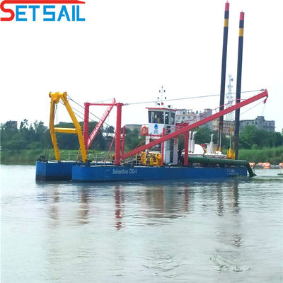 20 Zoll Setsail Fluss Schneider Saug Sand Bagger mit und 1500m Ausgangsdistanz
