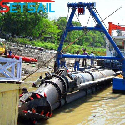 24 Zoll Cutter Saugbagger für hydraulischen Cutter Kopf in River Lake Port Reservoir
