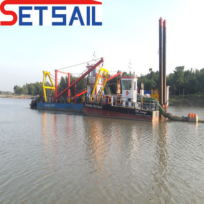 Anpassung Wasserfluss 3500m3 Dieselmotor Schneider Saugbagger mit Hydraulik