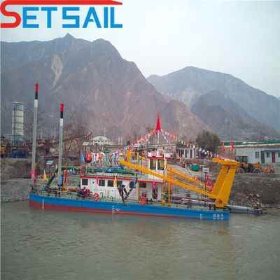 Hydrozyklon 20 Zoll Wasserfluss 5000m3 Fluss Sand Bagger für Sandbergbau und Bagger