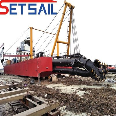 Leistungsstarker 20 Zoll Cutter Saugbagger mit Tiefensounder und Cumins 1335kw Hauptmotor