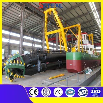 CTS-Schlittenart kundenspezifische 3000m3/h Schneider-Saugbagger Fluss Sandbaggermaschine