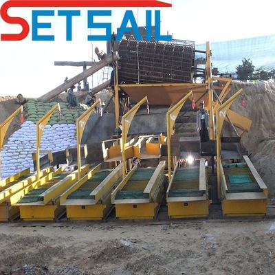 50-500 Tonnen Kapazität Zentrifuge Leistung 7,5-50kw Goldbergbaumaschinen mit Rührschleife
