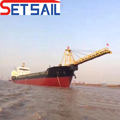 Weichai Hauptmotor 100kw-500kw Dieselkraft Fluss Sand Transport Barge für Stein