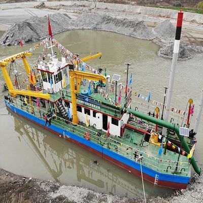 Dieselmotor Sandschneider Saugbagger für Flussschlammbagger Tiefe 0,5 Meter -30 Meter