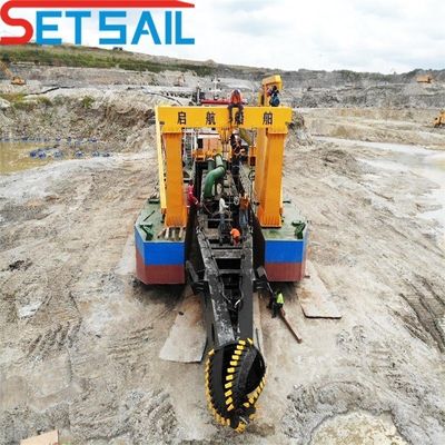 Fada Gerbox 8-Zoll-Schneider-Succion-Dredger mit 1,5 m Höhe und Hydraulik-Dieselmotor