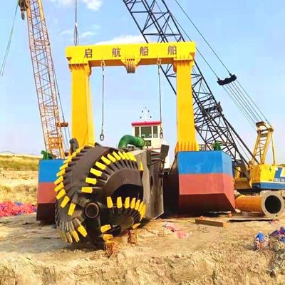 Typ des Zyklon Hydrozyklon Fluss Sand und Schlamm Hydraulischer Saugbagger mit Schneidkopf