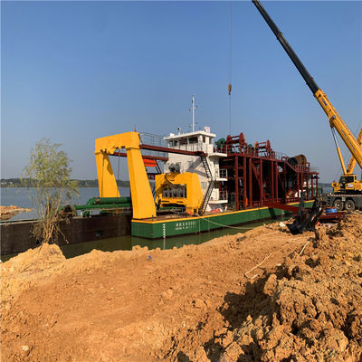 Steigern Sie die Produktivität mit vollautomatischem hydraulischem Schneidkopf, Bagger und Saugpumpe