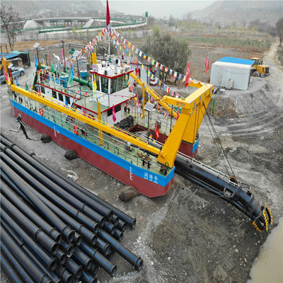 Steigern Sie die Produktivität mit vollautomatischem hydraulischem Schneidkopf, Bagger und Saugpumpe