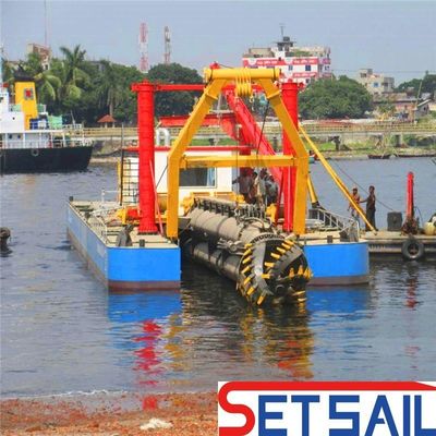1.5m Höhe Zyklon Typ 8 Zoll Schneider Saugbagger Sandschiff mit Ankerboom