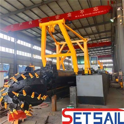 200m3/h Schneid-Saugbagger mit Hydraulik-Dieselmotor Kapazität und Leistung