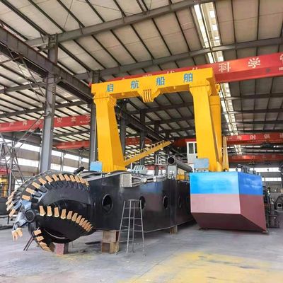 200m3/h Schneid-Saugbagger mit Hydraulik-Dieselmotor Kapazität und Leistung