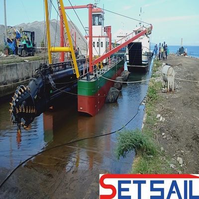 200m3/h Schneid-Saugbagger mit Hydraulik-Dieselmotor Kapazität und Leistung