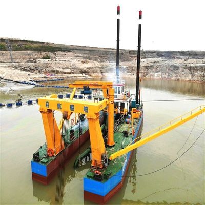 160m3-5000m3 Kapazität Dieselmotor-Schneider Saugbagger für Flusssand und Seeschlamm