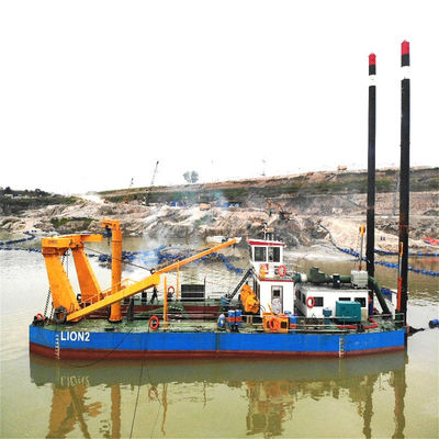 160m3-5000m3 Kapazität Dieselmotor-Schneider Saugbagger für Flusssand und Seeschlamm