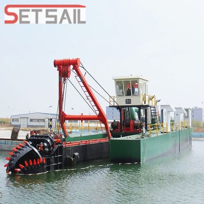 Lebenslanger Kundendienst Hydraulischer Schneider Saugbagger mit ISO-Zertifizierung