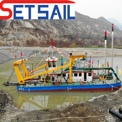 Diesel-Typ 10 Zoll Wasserfluss 1500m3 Schneider Saugbagger für Flussproben