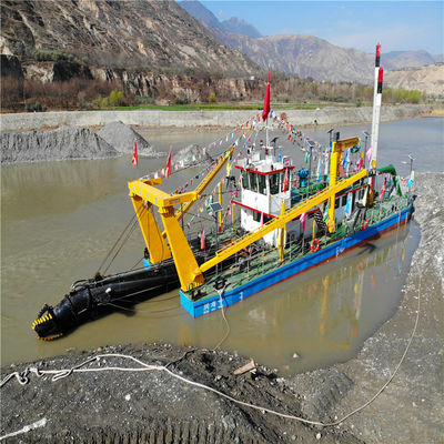 30kw-500kw Schneidkopf Leistung Hydraulischer Schneider Saugbergbaudräger für Sand und Gold
