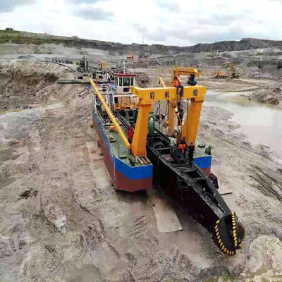 Lebenslanger Kundendienst Diesel-Schneider Saug-Sandbagger mit Rexroth Hydraulic