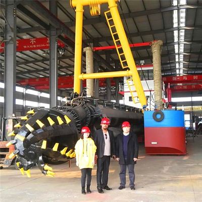 Lebenslanger Kundendienst Diesel-Schneider Saug-Sandbagger mit Rexroth Hydraulic