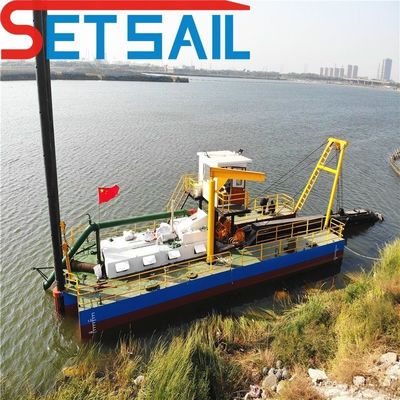 2000 m3 Wasserfluss Hydraulik Diesel 12 Zoll Schneider Saugschlamm Bagger mit 50m Kopf
