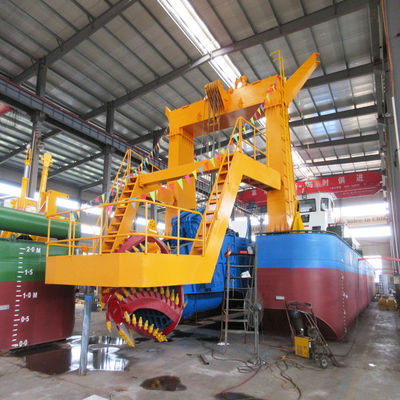 Hydraulischer Schneidkopf Schneidkopf Saugbagger mit Siemens PLC-System