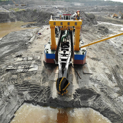 Hydraulischer Schneidkopf Schneidkopf Saugbagger mit Siemens PLC-System