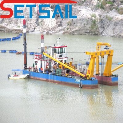 Automatische Steuerung Schneider Saugbagger für Fluss Sand anpassbare Eigenschaften