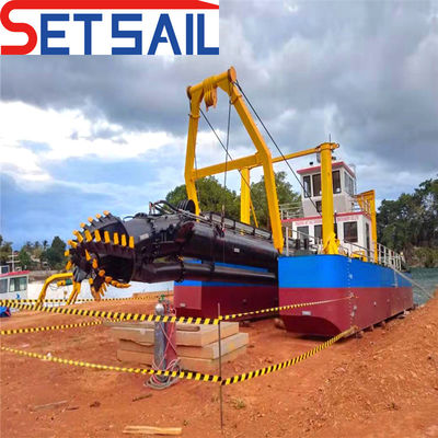 Hydraulische Sandbagger-Pumpenmaschinen Schneidmaschine Saugbagger mit Elektromotor