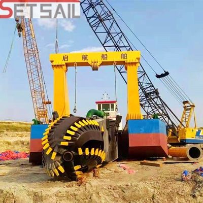 angepasste und hydraulische Dieselmotor-Schneider-Saugbagger Kapazität 160m3- 5000m3