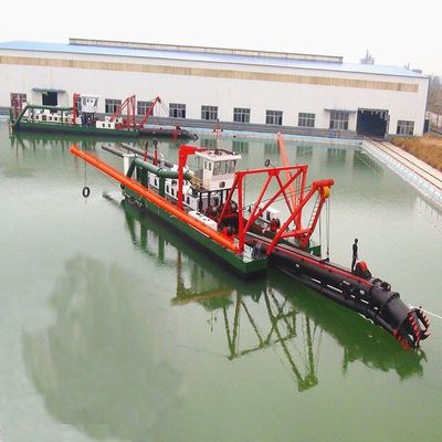 16 Zoll Sandpumpe Schneider Saugbagger mit 70kw Schneiderkopf Leistung und Ankerstange
