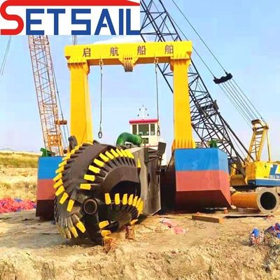 Shijiazhuang 26 Zoll Fluss Sand Dreger mit Rexroth Hydraulikpumpe und Unterwasserpumpe