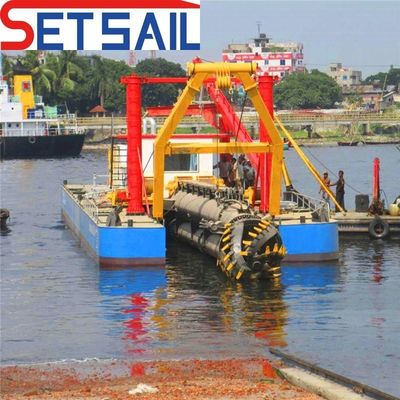 Shijiazhuang 26 Zoll Fluss Sand Dreger mit Rexroth Hydraulikpumpe und Unterwasserpumpe