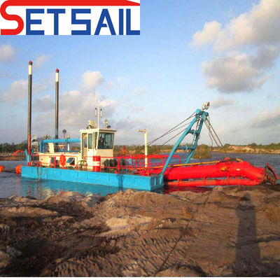 16 Zoll Cutter-Saugbagger mit 1500 Meter Entladerabstand und kundenspezifischem Design