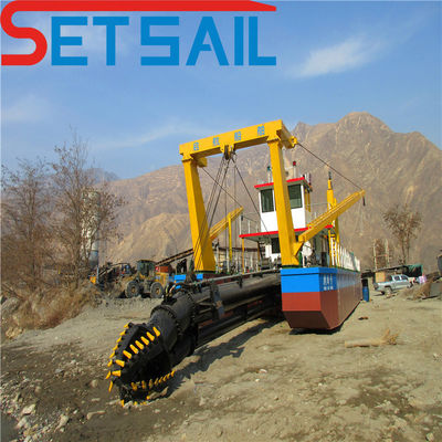 Cutter-Saugbagger mit langer Entlastungsdistanz und individuellem Design