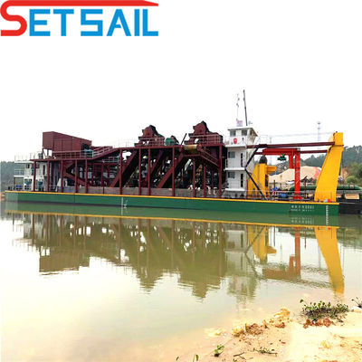 16 Zoll Cutter-Saug-Sandbagger mit Yuchai-Dieselmotor für die Sandgräbung