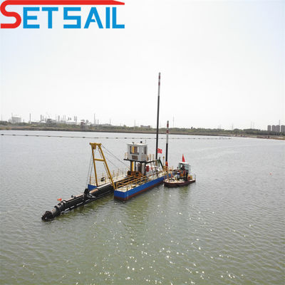 16 Zoll Cutter-Saug-Sandbagger mit Yuchai-Dieselmotor für die Sandgräbung