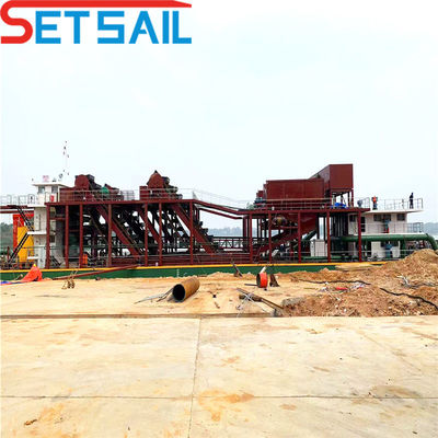 16 Zoll Cutter-Saug-Sandbagger mit Yuchai-Dieselmotor für die Sandgräbung