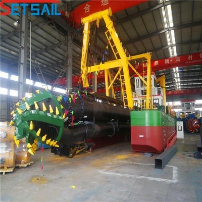 Hydraulische Pumpenkontrolle 14 Zoll Schneider-Saugbagger mit 1450 mm Schneiderkopf-Durchmesser
