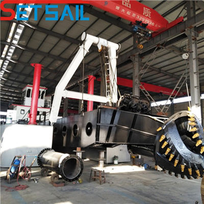 11 m Höchstgröße 14 Zoll Schneidmaschine Absaugung Fluss Sandbagger mit Shijiazhang Pumpe