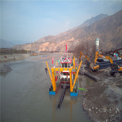 Cummins 100kw-2000kw Hilfsmotor angetriebener Saugbagger für Europa Flussschlamm
