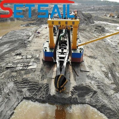 500-5000 m Entlastungsdistanz Prozess See Schlammschneider Saugschleifschleifschleifmaschine für Flusssand