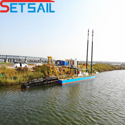 Niedriger Ausfall Hydraulisches System 14 Zoll Schneider Saugbagger für 1500m Entlastung Entfernung