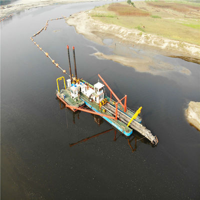Full Cutter Saugbagger mit Booster Station 250ND-800ND Pumpengröße und 39-65m Kopf