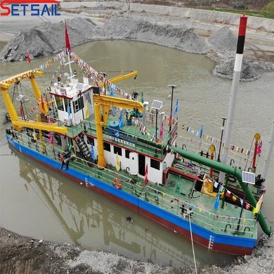 12-Zoll-Sauchbagger mit 2000 m3 Wasserfluss lebenslanger Kundendienst