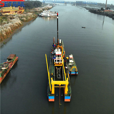 12-Zoll-Sauchbagger mit 2000 m3 Wasserfluss lebenslanger Kundendienst