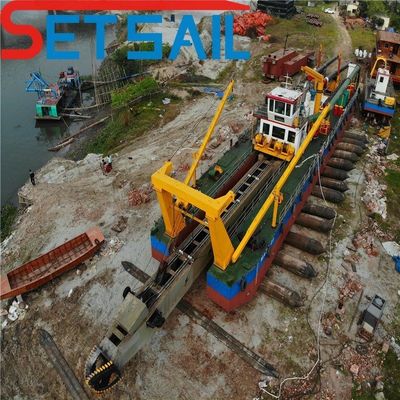 Siemens PLC-gesteuerte Grabung Sandschneider Saugbaggermaschine für Flusssee