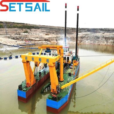 12 Zoll Cutter Saugbagger aus langlebiger Stahlplatte für Schwerlastbagger